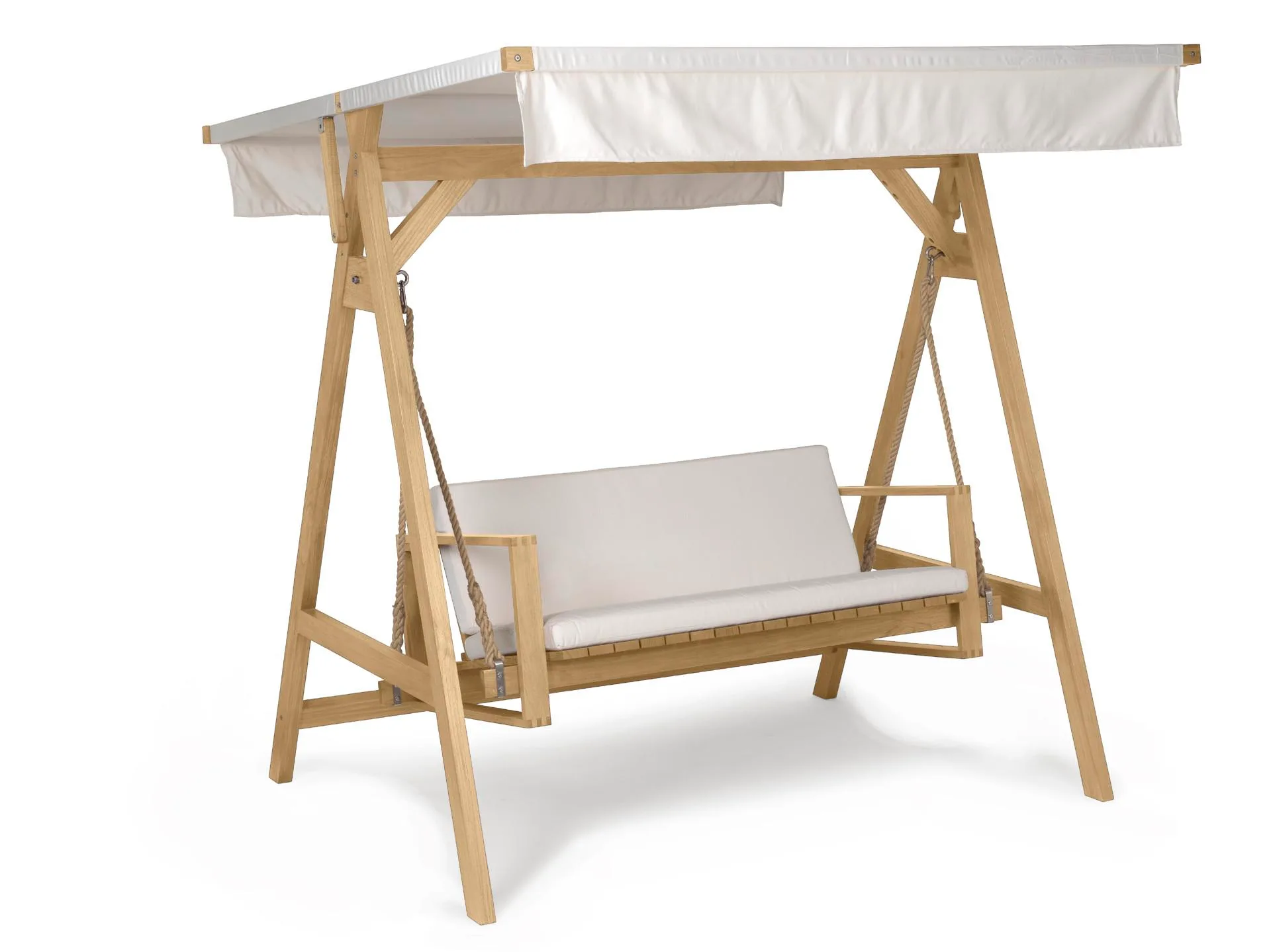 Carl Hansen BK13 -riippusohva pehmusteilla ja A-rungolla - Image 2
