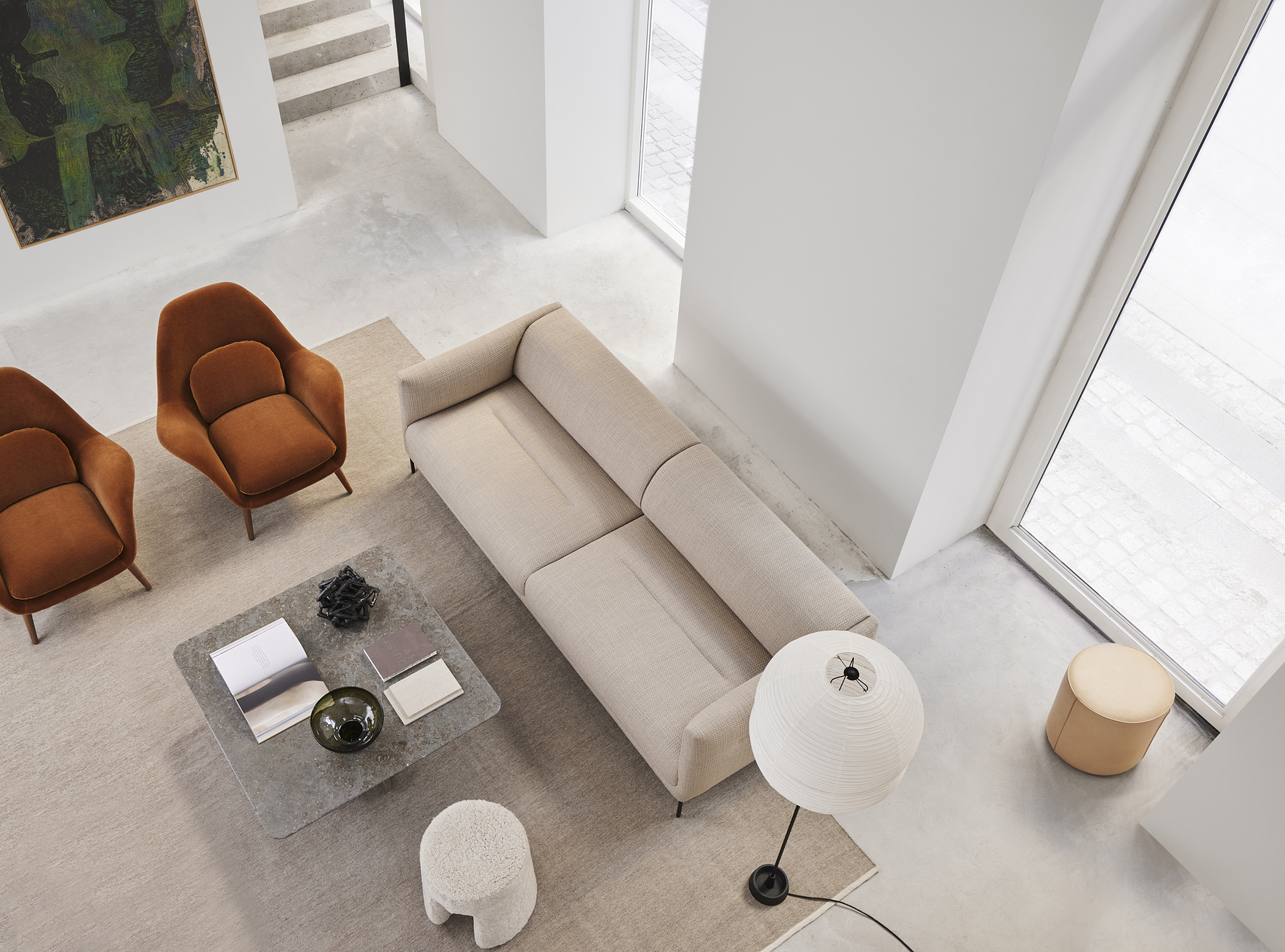 Fredericia KONAMI 4953 3-seater sofa - Image 2