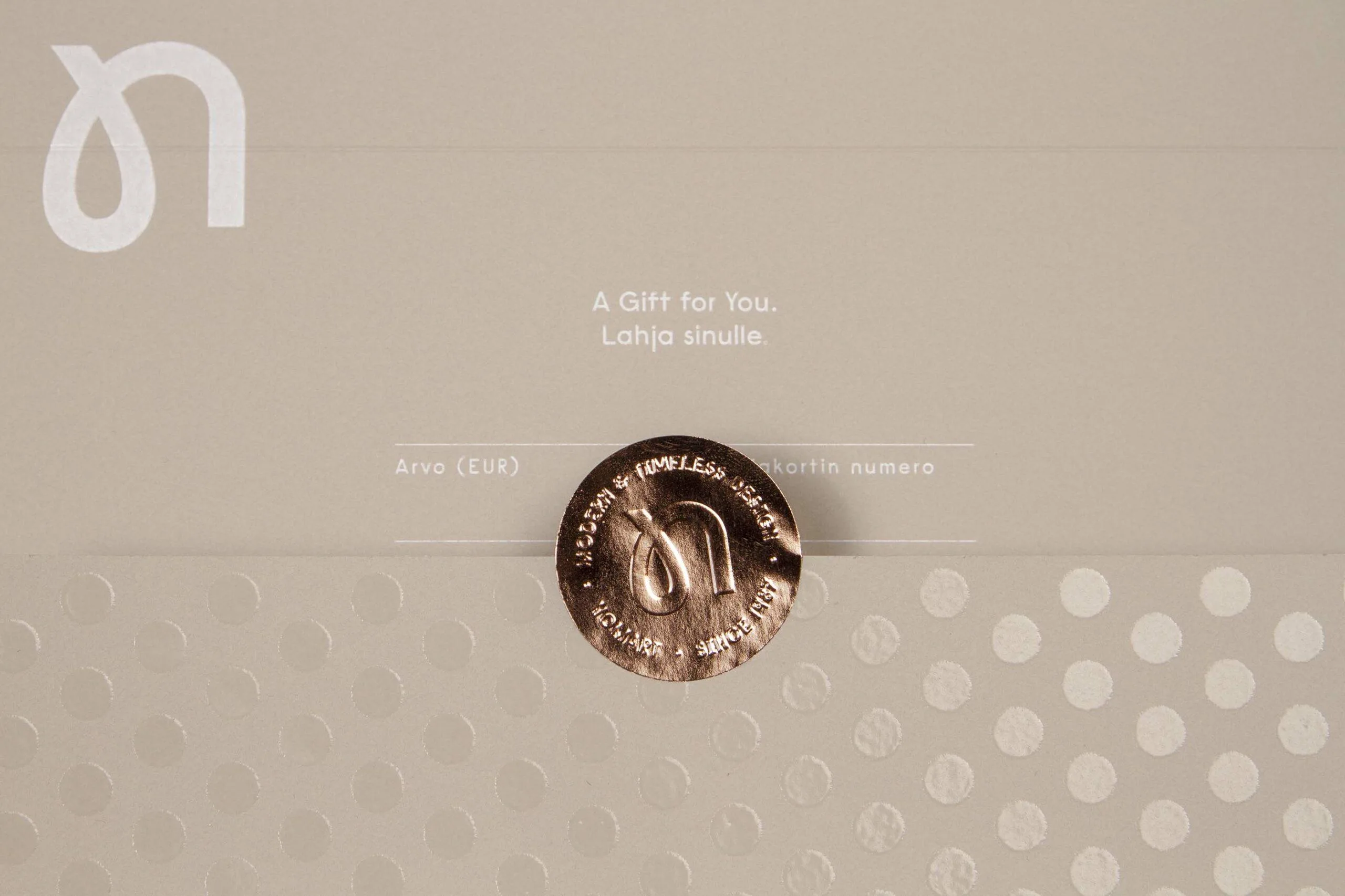 Nomart lahjakortti 175€