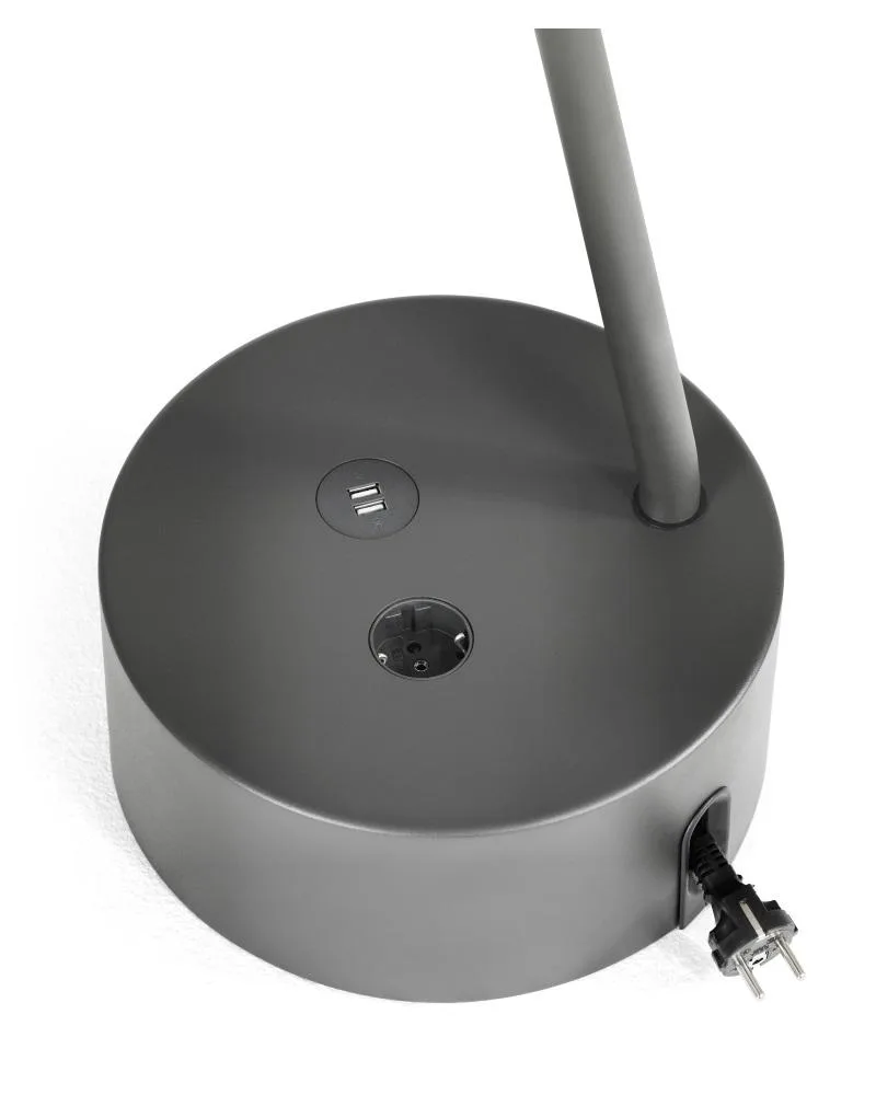 Lammhults ADD CABLE -pöytä, valkoinen, 66 cm - Image 4