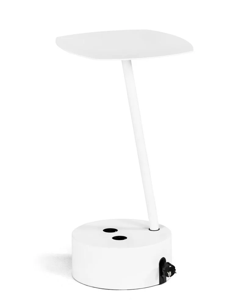 Lammhults ADD CABLE -pöytä, valkoinen, 66 cm