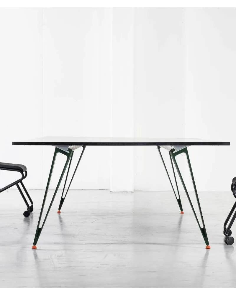 Lammhults ATTACH -pöytä, 240x120 cm, valkoinen - Image 6