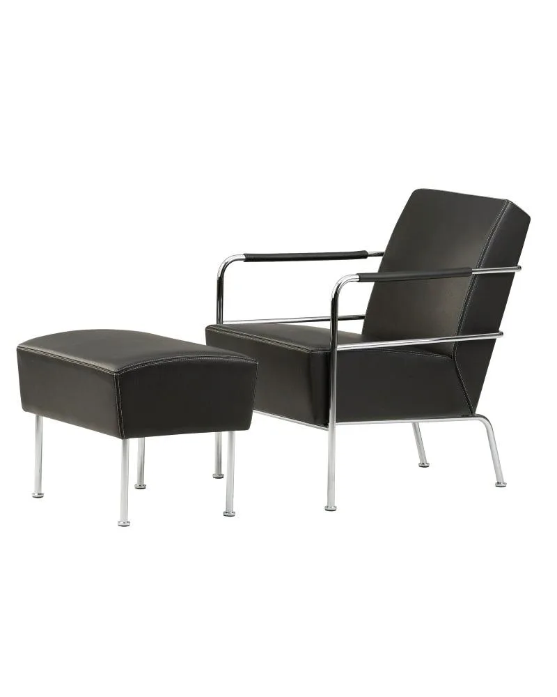 Lammhults CINEMA -nojatuoli, musta nahka - Image 3