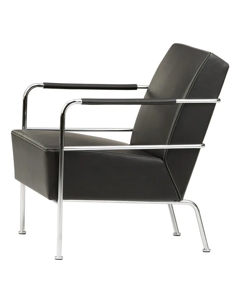 Lammhults CINEMA -nojatuoli, musta nahka