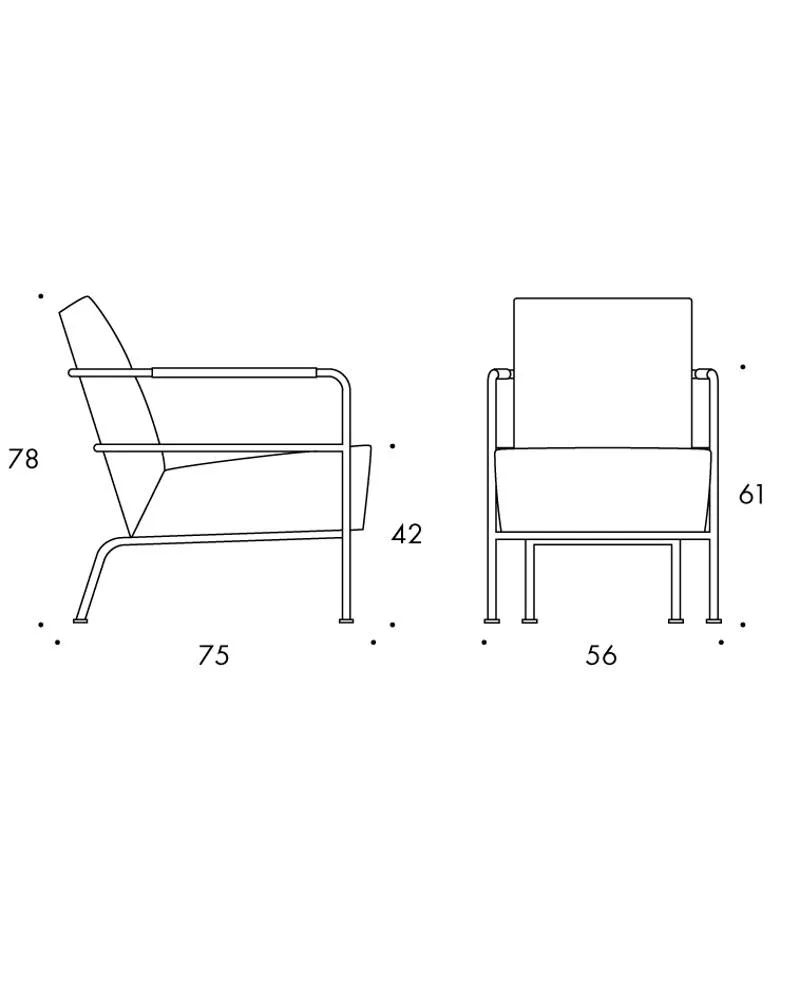 Lammhults CINEMA -nojatuoli, musta nahka - Image 5