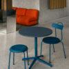 Lammhults TABURETT chair, yellow - Image 5