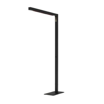 Heatsail TWIG heating floor lamp, black