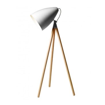 Gärsnäs ORBIT floor lamp, white/ash