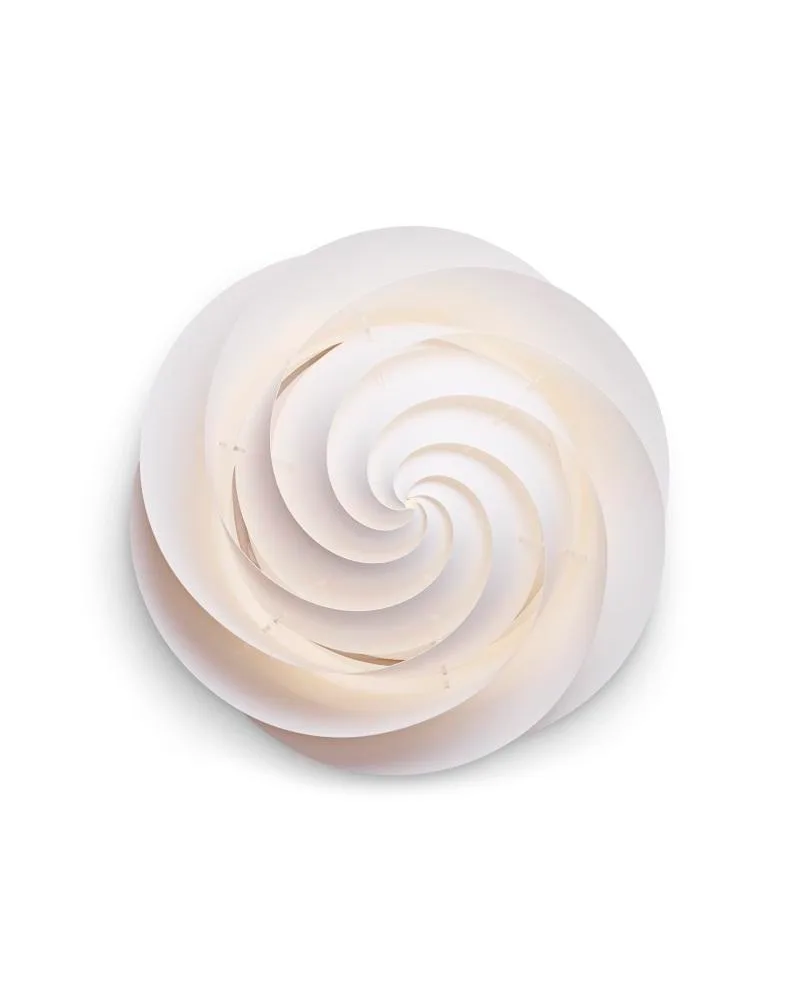 Le Klint SWIRL M seinä-/kattovalaisin, valkoinen