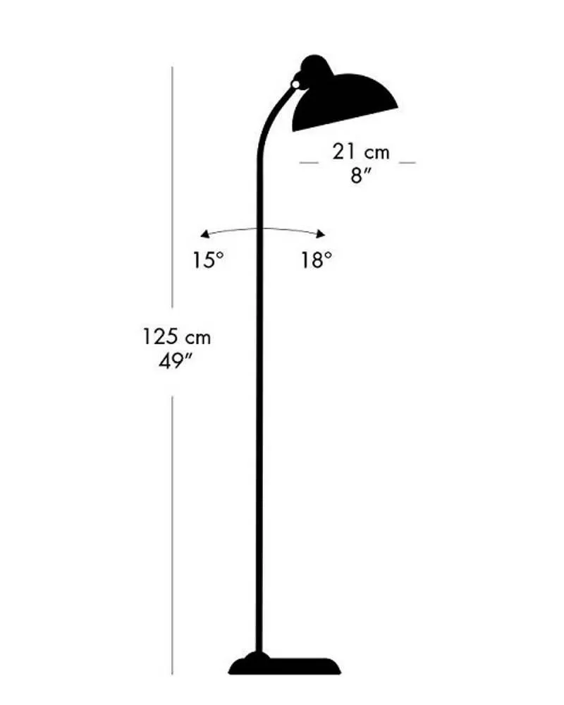 Fritz Hansen KAISER IDELL 6556 floor lamp - Image 8