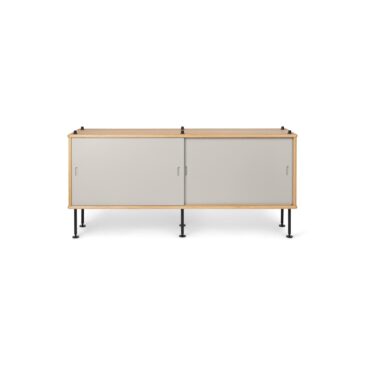 Carl Hansen BM0253 cabinet, oiled oak / grey