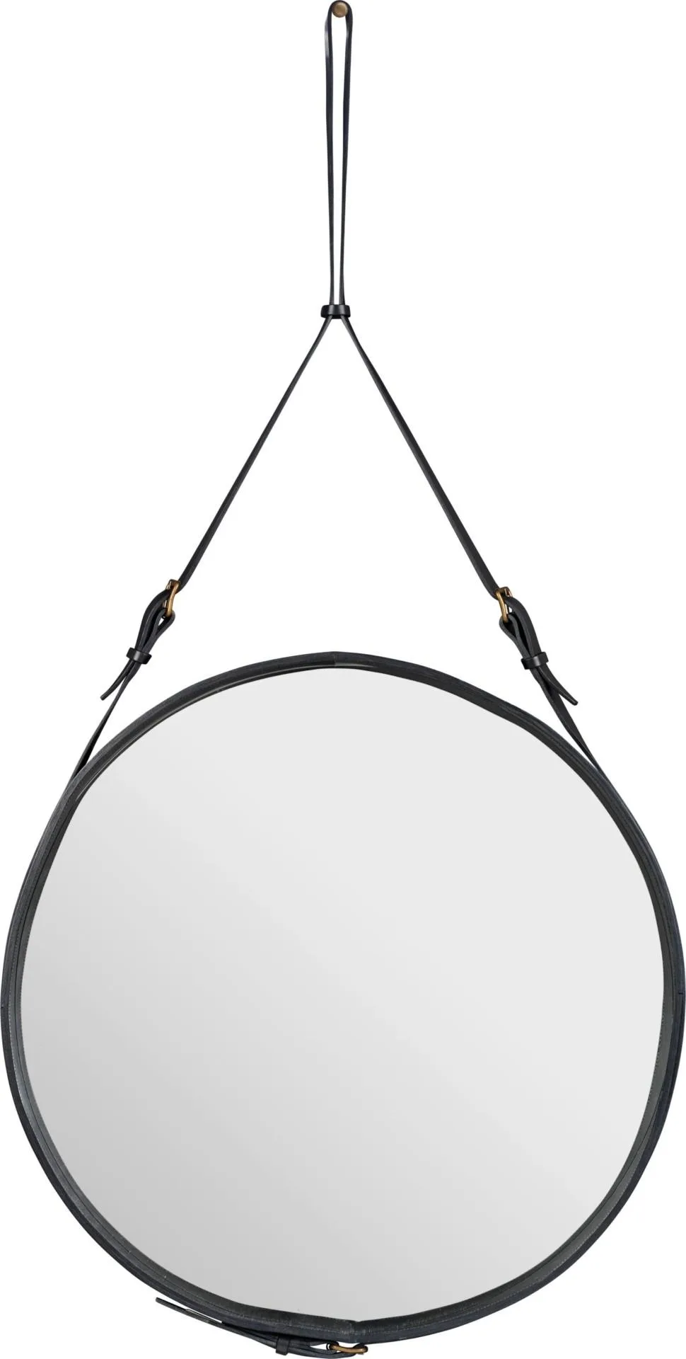 GUBI ADNET CIRCULAR mirror Ø 70 cm, black