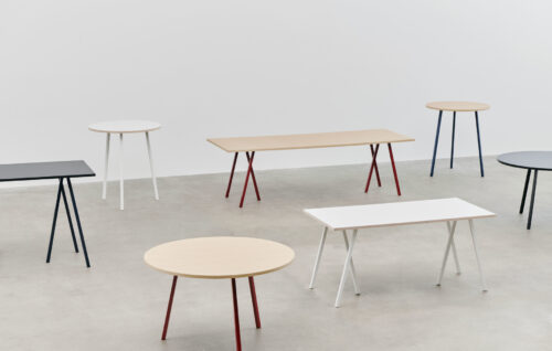 HAY LOOP STAND dining table Ø120 cm - Image 6