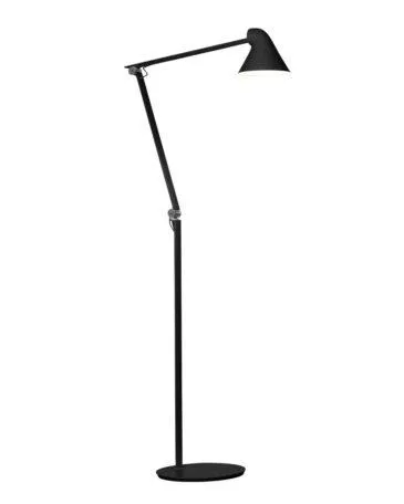 Louis Poulsen NJP -lattiavalaisin, musta