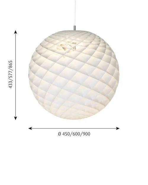 Louis Poulsen PATERA -riippuvalaisin Ø60cm - Image 8