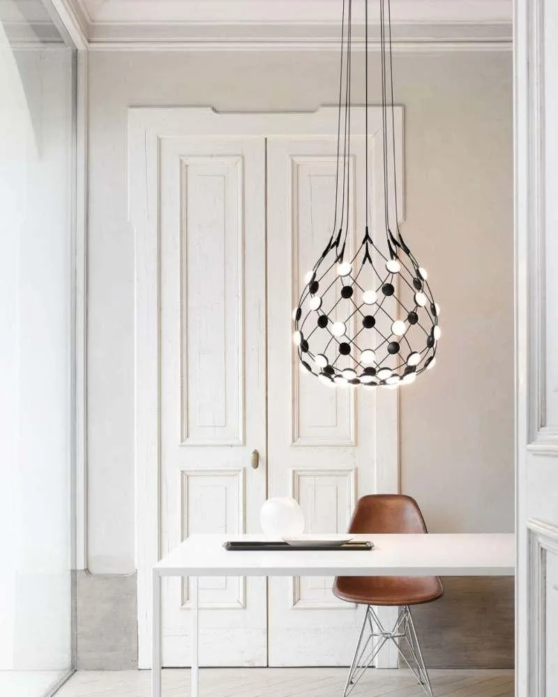 Luceplan MESH -riippuvalaisin, Ø100 cm - Image 10