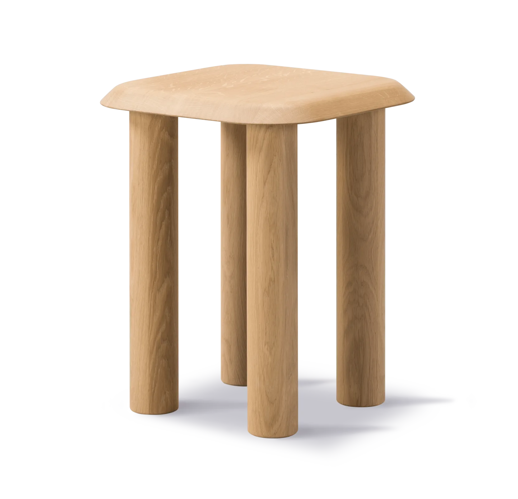 Fredericia ISLETS -side table, 40x40 cm, light oiled oak