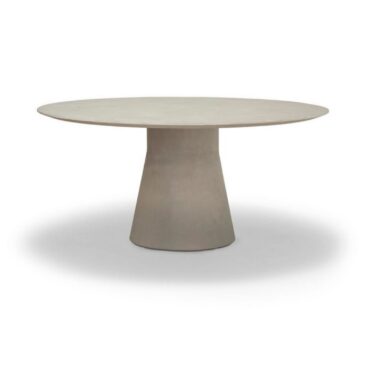 Andreu World REVERSE LOUNGE -table, Ø140 cm, cement finish ME14400