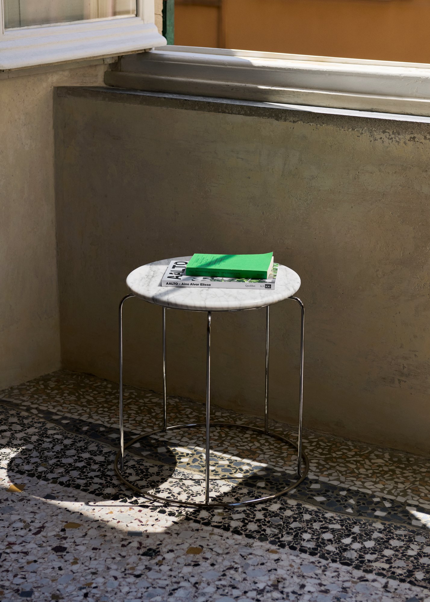 &Tradition WIRE VP11 stool, marble top - Image 5