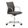 Howe MN1 office chair, dark grey / chrome