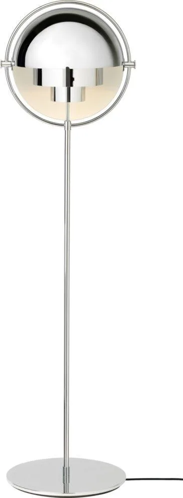 GUBI MULTI-LITE floor lamp, chrome