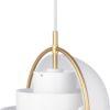 GUBI MULTI-LITE -riippuvalaisin pieni, valkoinen/messinki - Image 2