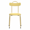 Lammhults TABURETT chair, yellow