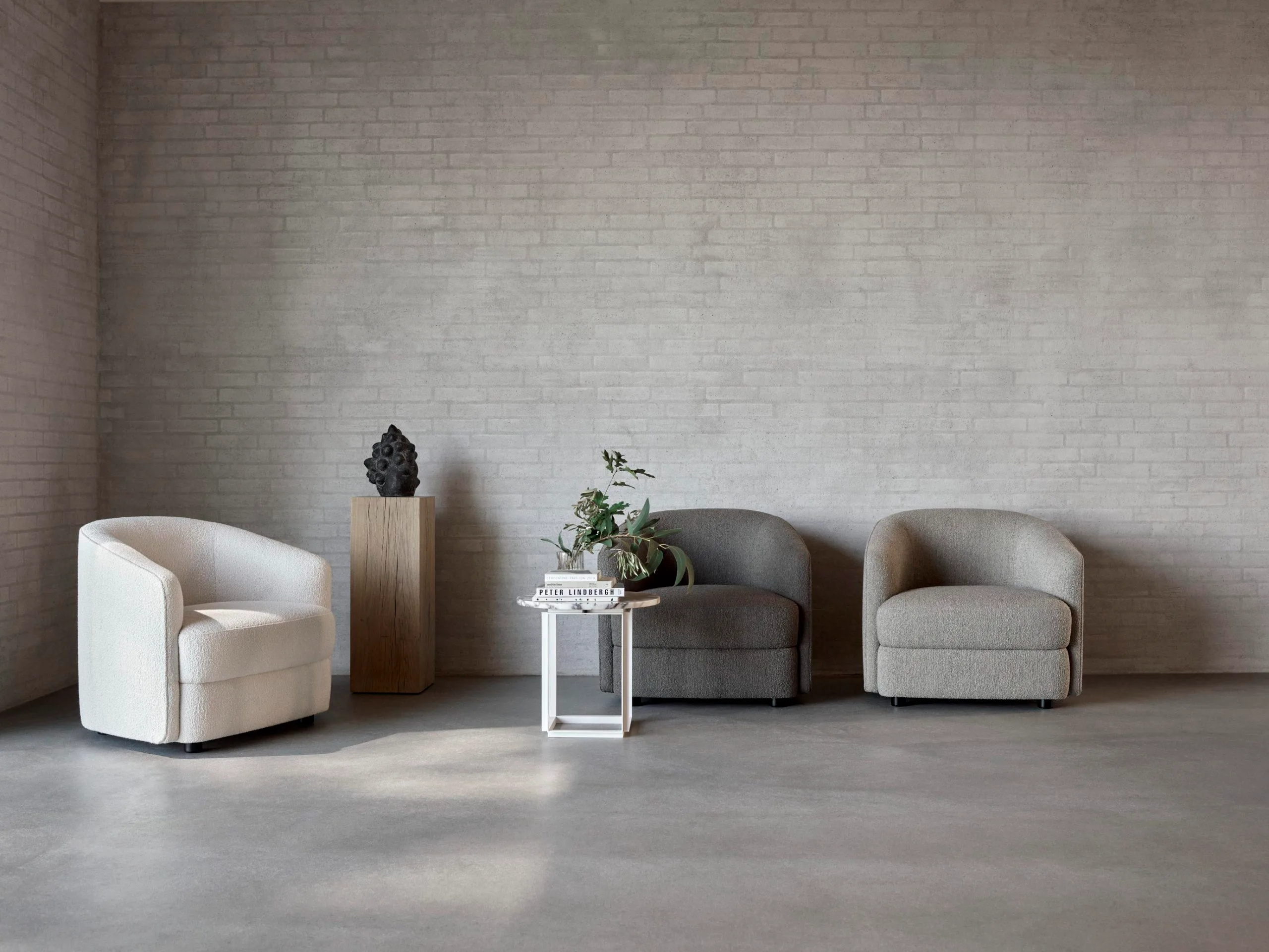 New Works COVENT -nojatuoli, kapea, luonnonvalkoinen - Image 8