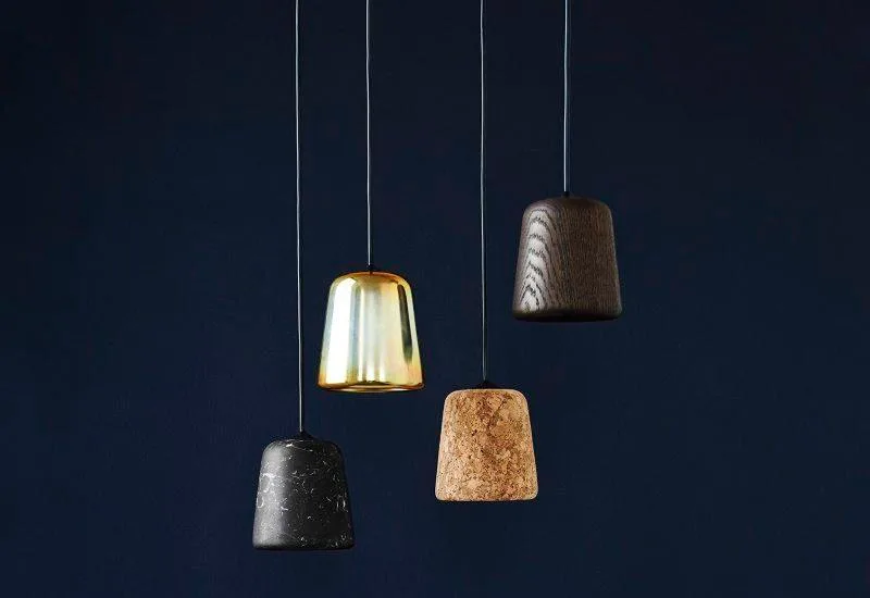 New Works MATERIAL -riippuvalaisin, savutammi - Image 2