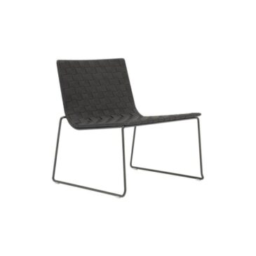 Andreu World TRENZA lounge chair, black BU0702