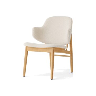 Audo Copenhagen THE PENGUIN lounge chair, wooden legs, fully upholstered