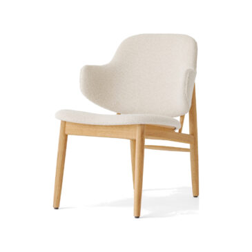 Audo Copenhagen THE PENGUIN lounge chair, wooden legs, fully upholstered