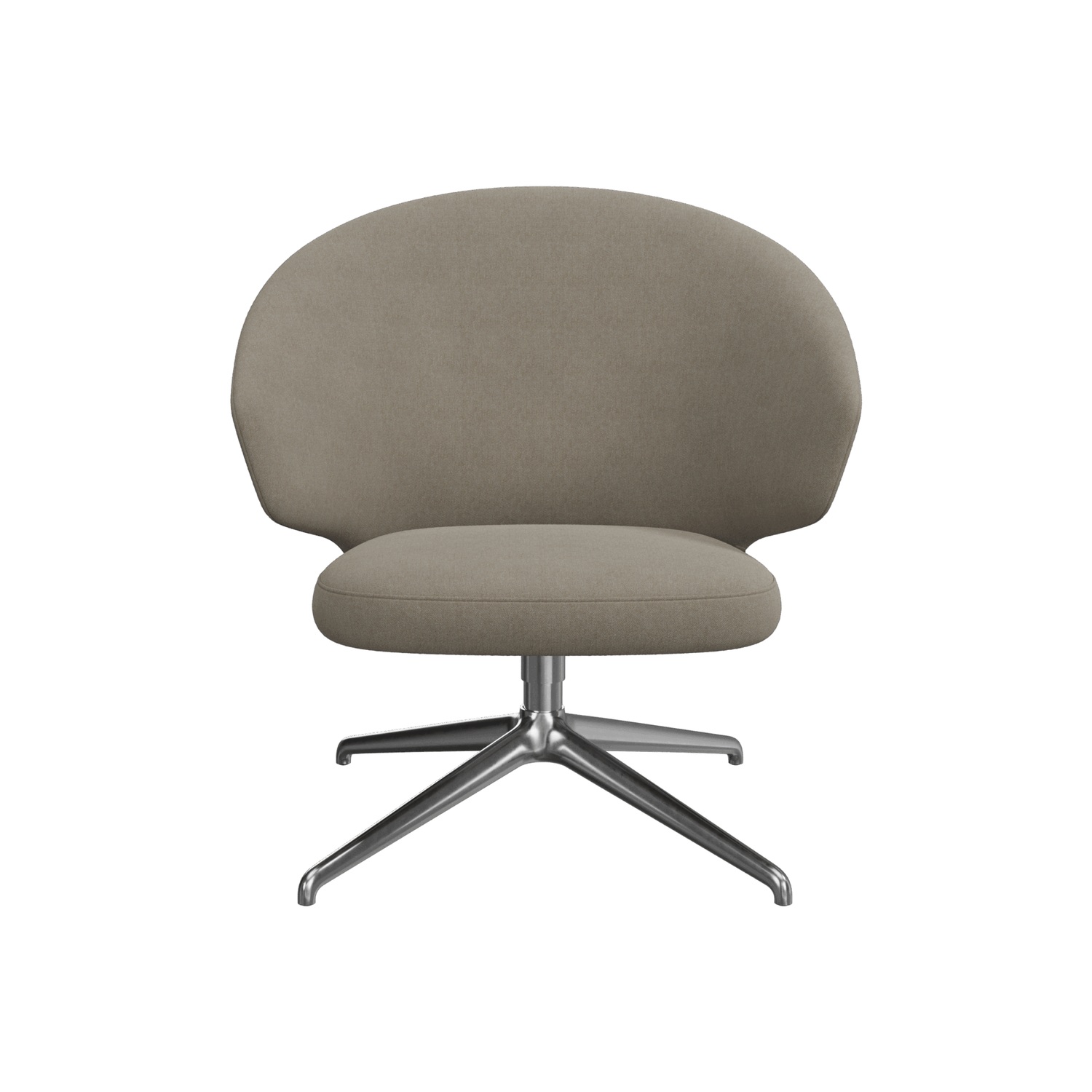 Fritz Hansen LET lounge chair with swivel base