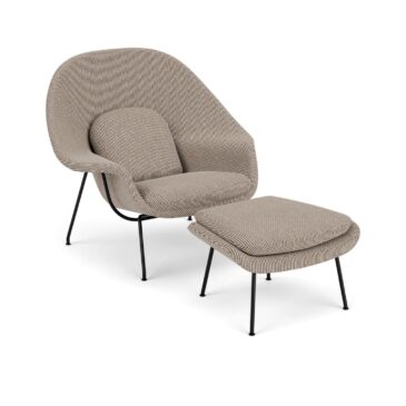 Knoll WOMB RELAX -nojatuoli ja rahi