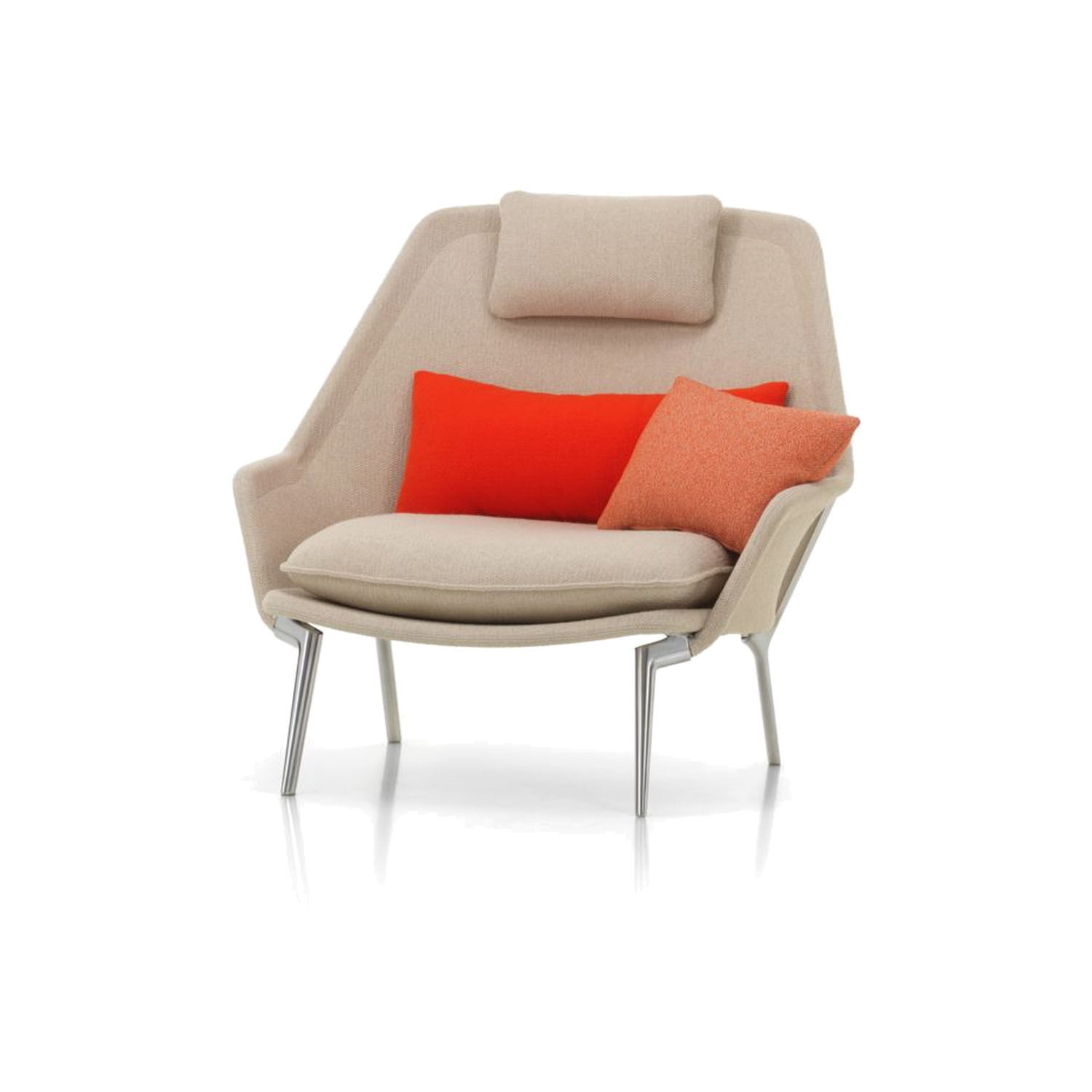 Vitra SLOW CHAIR & OTTOMAN - Image 2