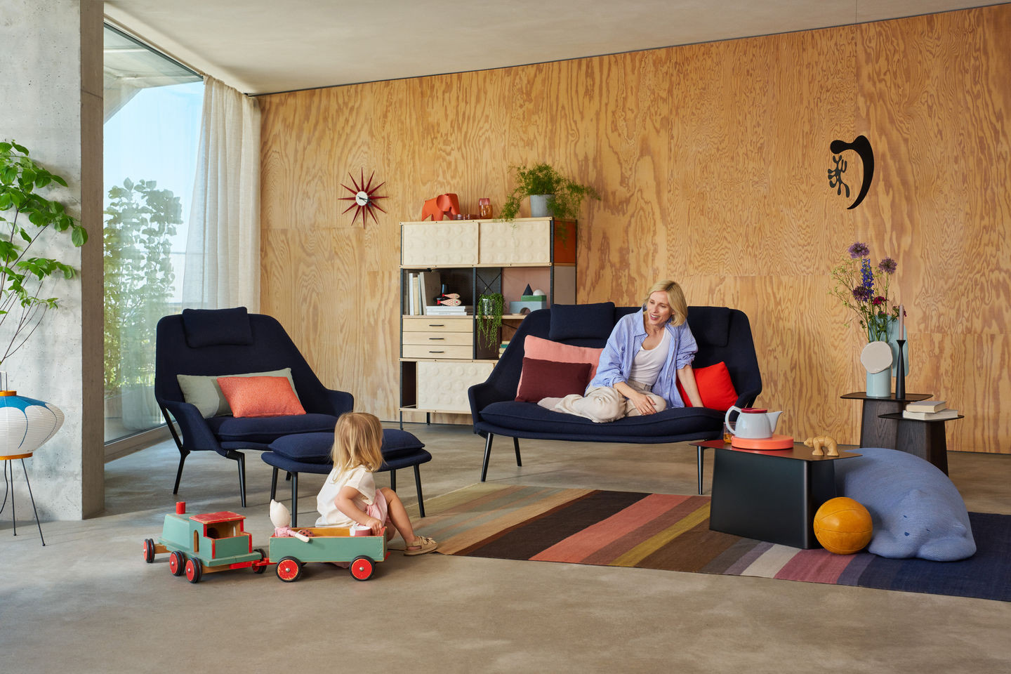 Vitra SLOW CHAIR & OTTOMAN - Image 3