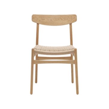 Carl Hansen & Søn CH23-tuoli, öljytty tammi/luonnonvärinen paperinaru