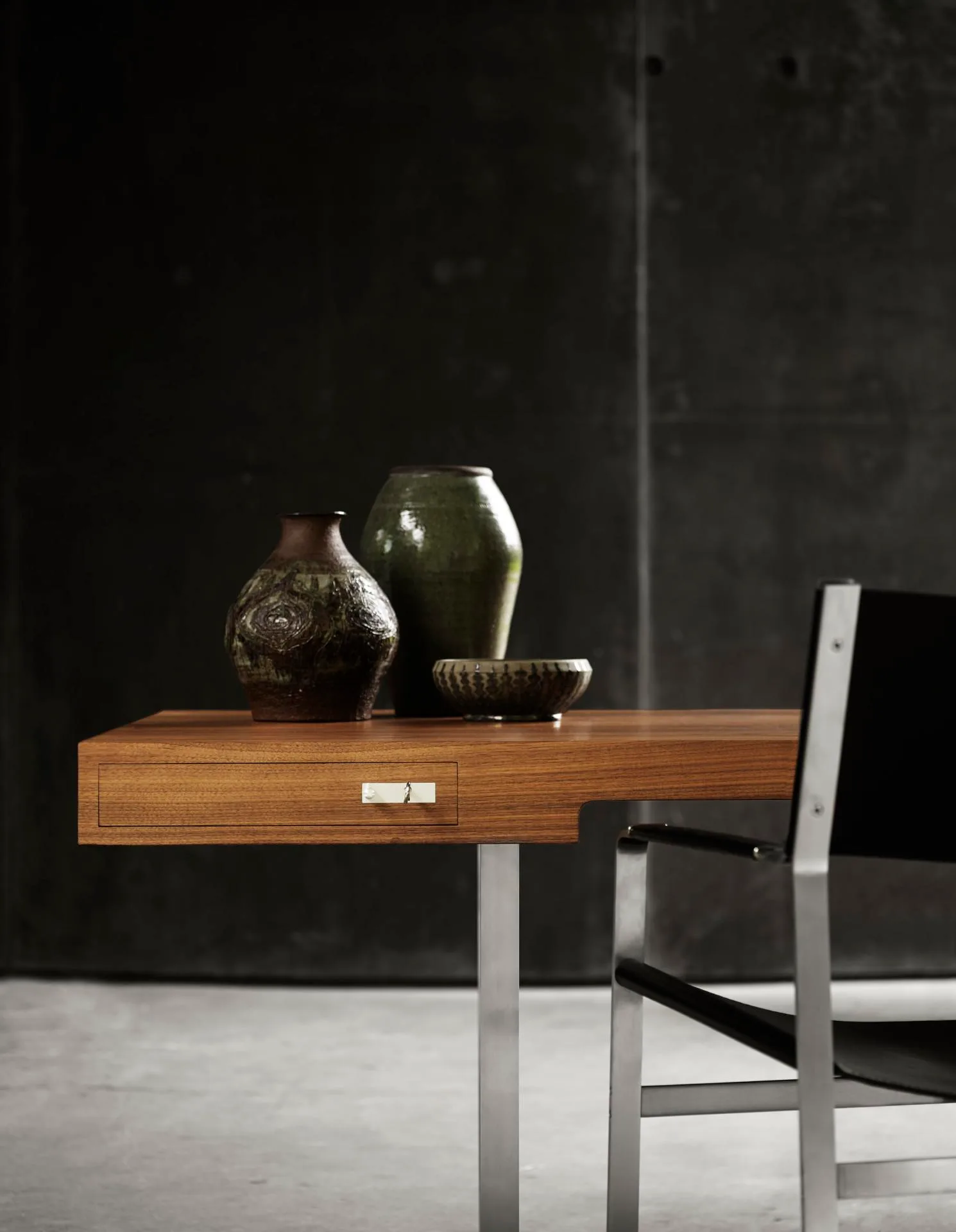 Carl Hansen CH110 desk, oiled walnut, 190 x 95 cm - Image 3