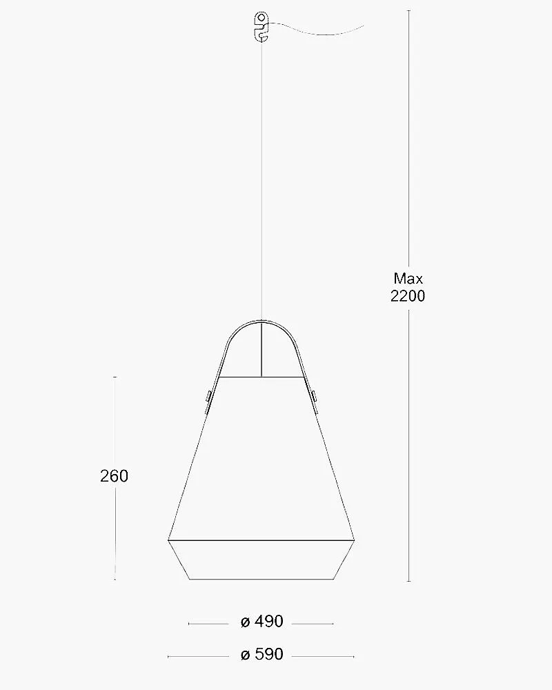 Örsjö KONKRET -riippuvalaisin - Image 2