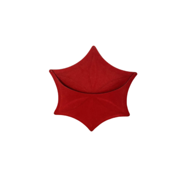 Abstracta AIRFLAKE NEWS akustinen elementti, punainen, outlet