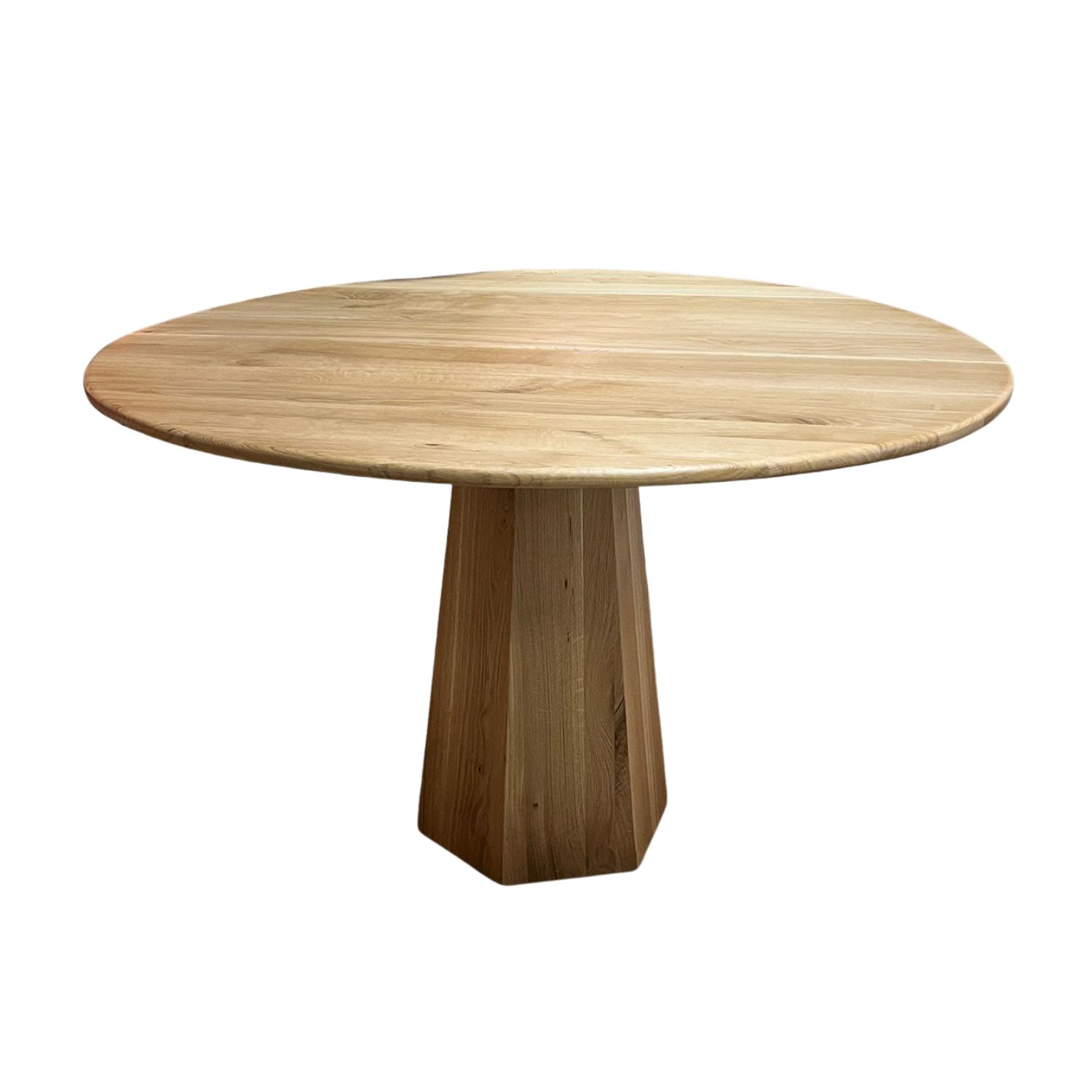 Dusty Deco HEXAGON-ruokapöytä Ø120cm, tammi, outlet