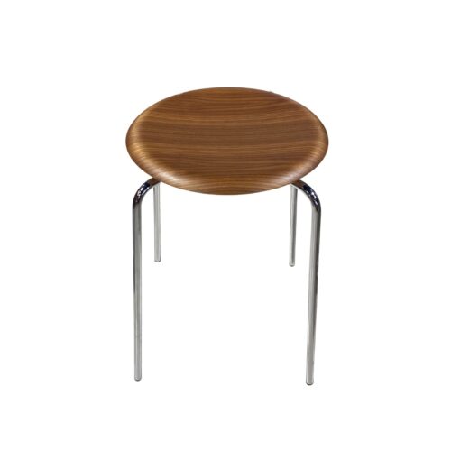 Fritz Hansen DOT-jakkara (2kpl jäljellä), pähkinä/kromi, outlet