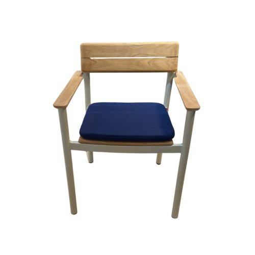 Fritz Hansen SELANDIA- käsinojallisen tuolin tyyny (2kpl jäljellä), tummansininen, outlet