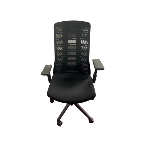 Interstuhl PURE 113 -työtuoli, musta verhoilu/musta, outlet