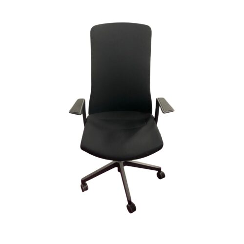 Interstuhl PURE 113 -työtuoli, musta verhoilu/musta, outlet