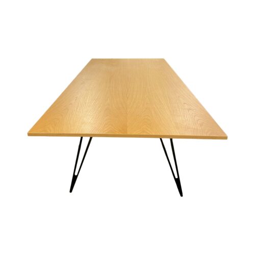 Lammhults ATTACH-neuvottelupöytä 260x110cm, tammi/musta, outlet