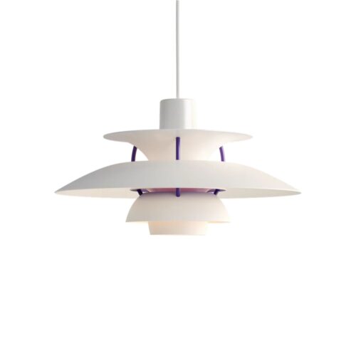 Louis Poulsen PH5 MINI -riippuvalaisin, classic white, outlet