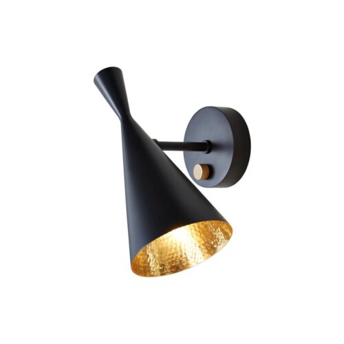 Tom Dixon BEAT-seinävalaisin, musta, outlet