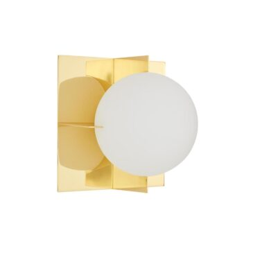 Tom Dixon PLANE-seinävalaisin (5kpl jäljellä), messinki/opaalilasi, outlet