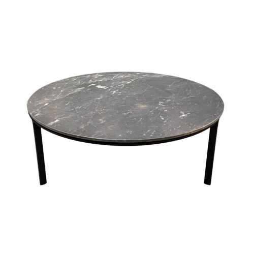 Vipp 425-sohvapöytä Ø90cm, harmaa marmori, outlet
